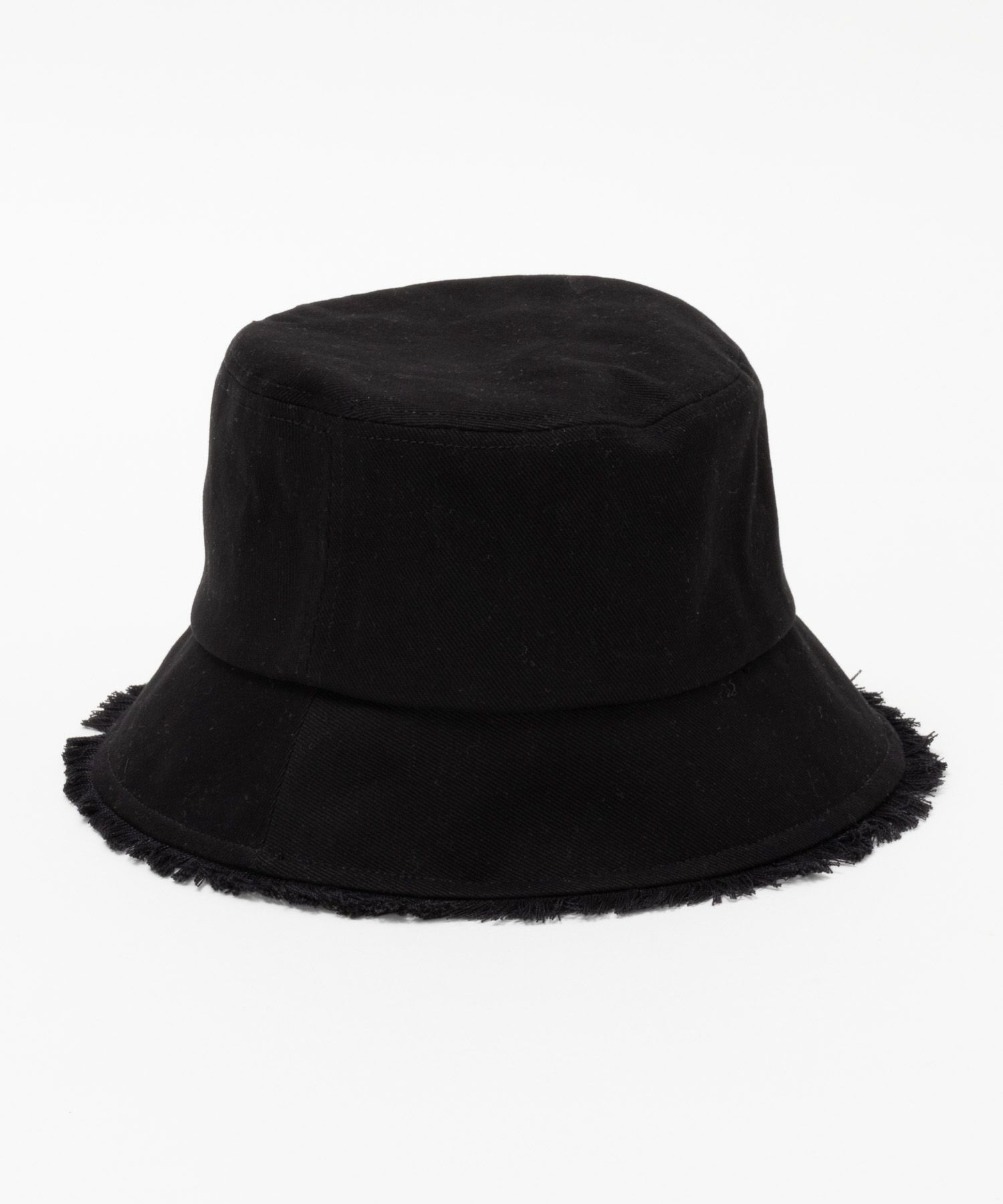 HusHusH フリンジバケットハット レディース【3,300円以上お買上げでハンドタオルプレゼント】