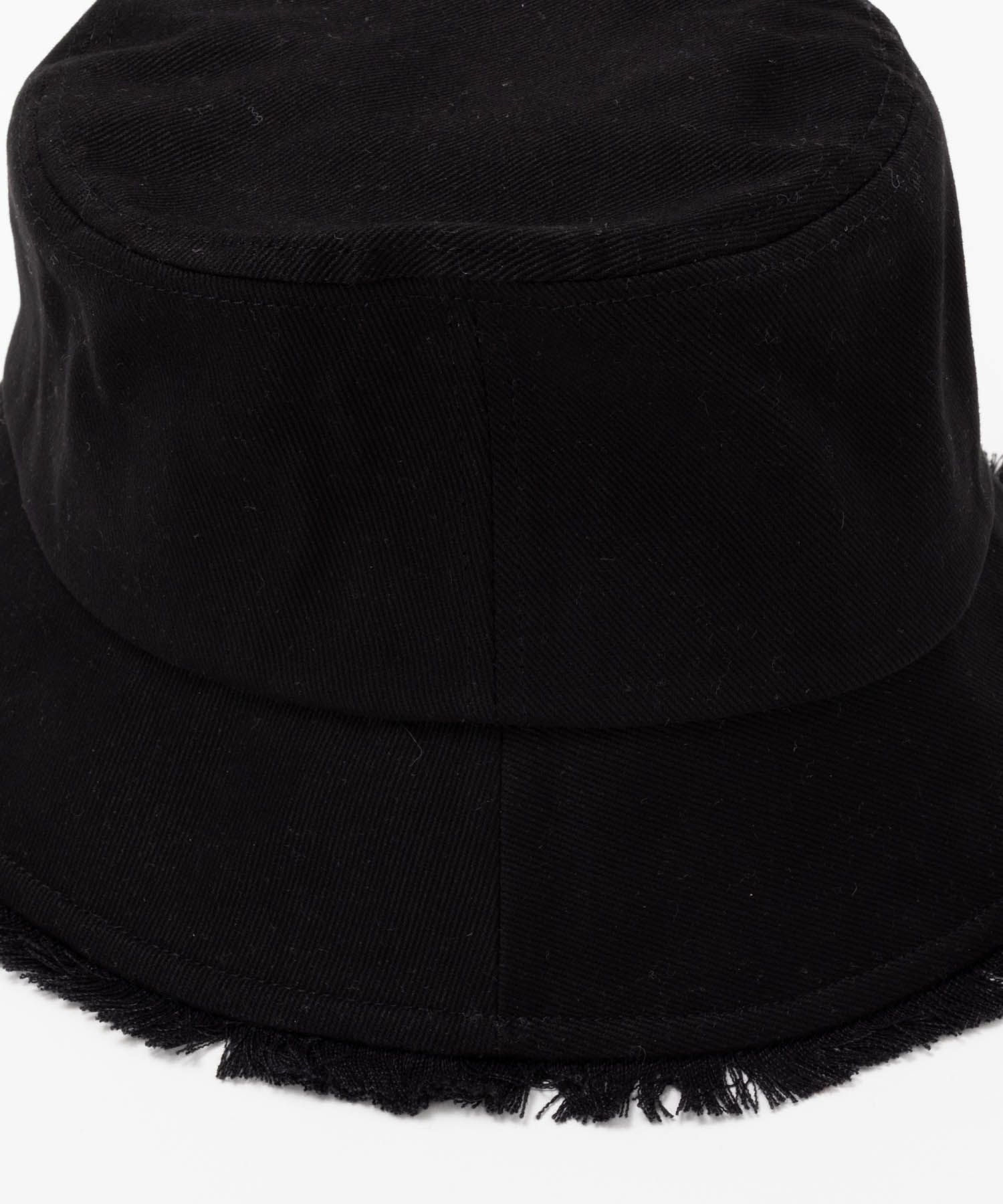 HusHusH フリンジバケットハット レディース【3,300円以上お買上げでハンドタオルプレゼント】