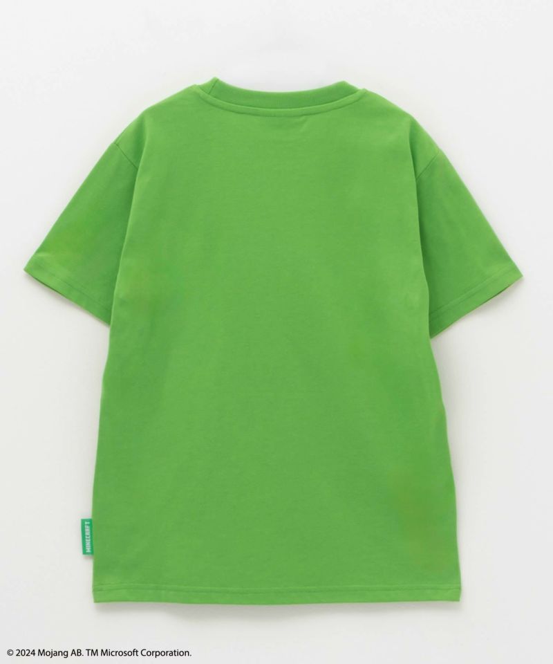 Minecraft マインクラフト 刺繍Tシャツ キッズ Minecraft マインクラフト 刺繍Tシャツ キッズ