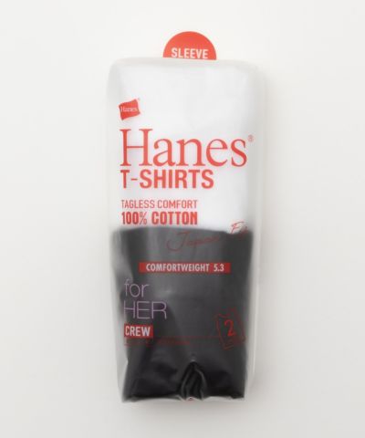 【オンラインストア限定】Hanes  ジャパンフィット スリーブレスシャツ 2枚組 レディース