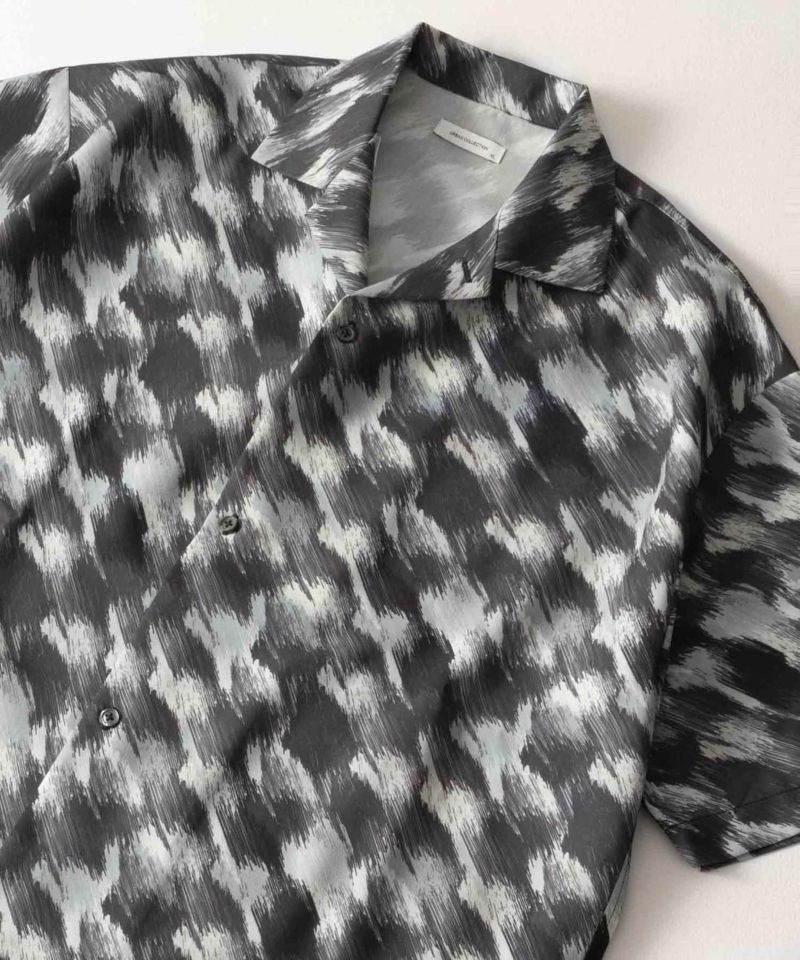 URBAN COLLECTION ポリトロショートスリーブ柄シャツ メンズ商品画像-2