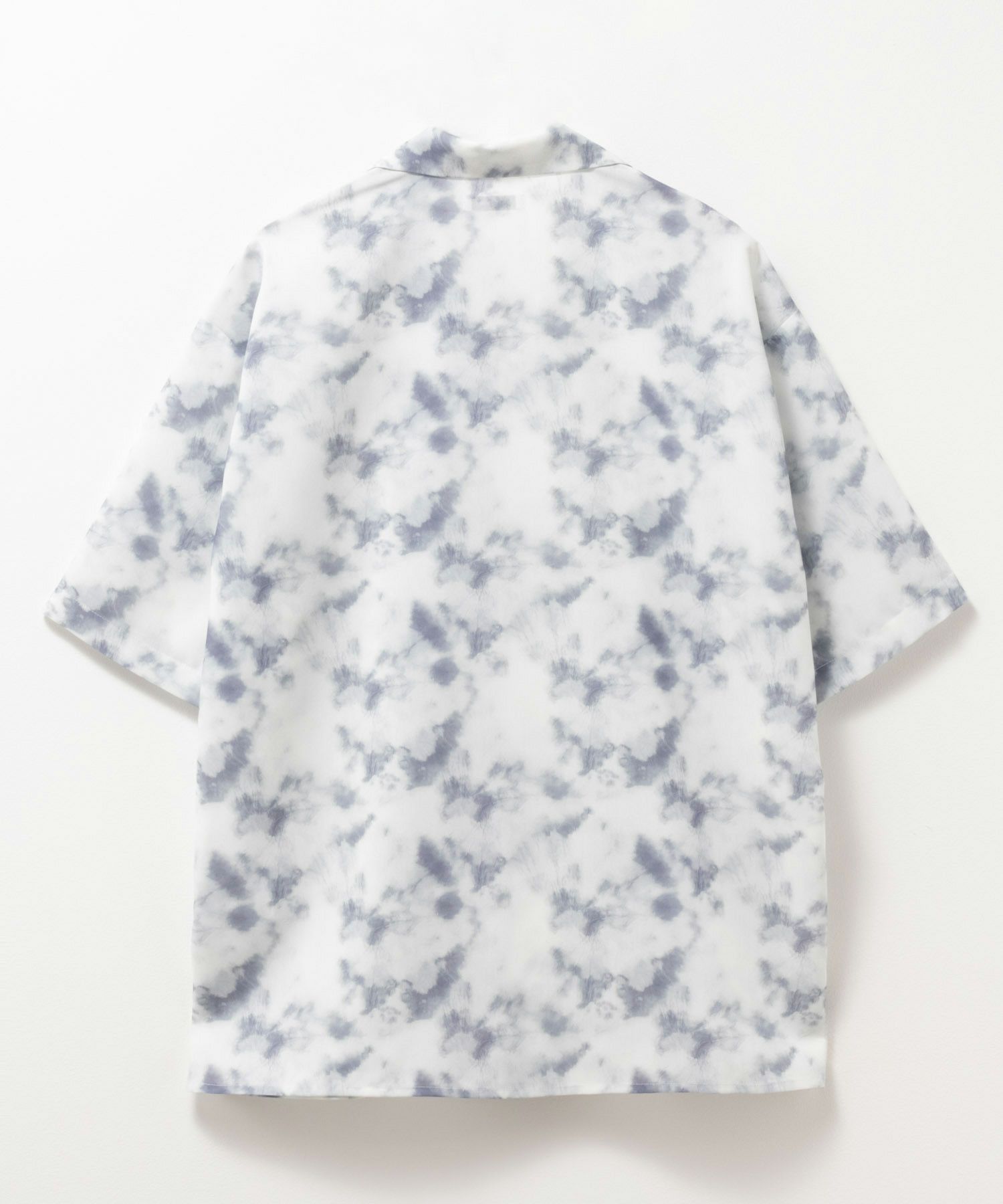 URBAN COLLECTION ポリトロショートスリーブ柄シャツ メンズ