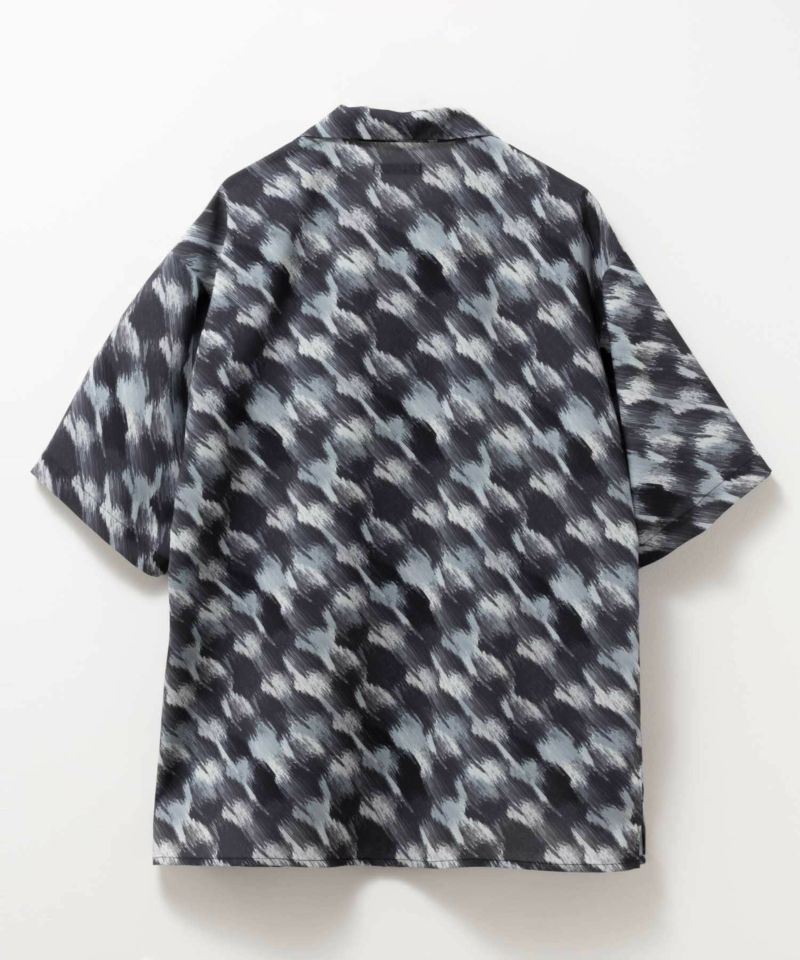 URBAN COLLECTION  ポリトロショートスリーブ柄シャツ メンズ商品画像-6