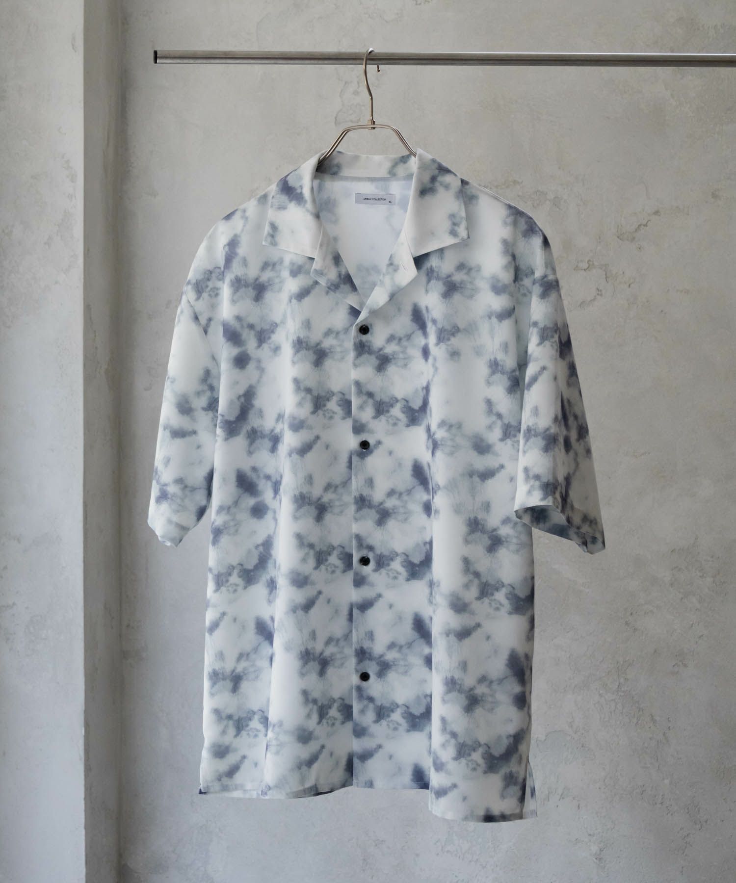 URBAN COLLECTION  ポリトロショートスリーブ柄シャツ メンズ商品画像-9