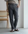 NAVY SARARI 裏メッシュドビーCOOLストレートパンツ メンズ商品サムネイル-30