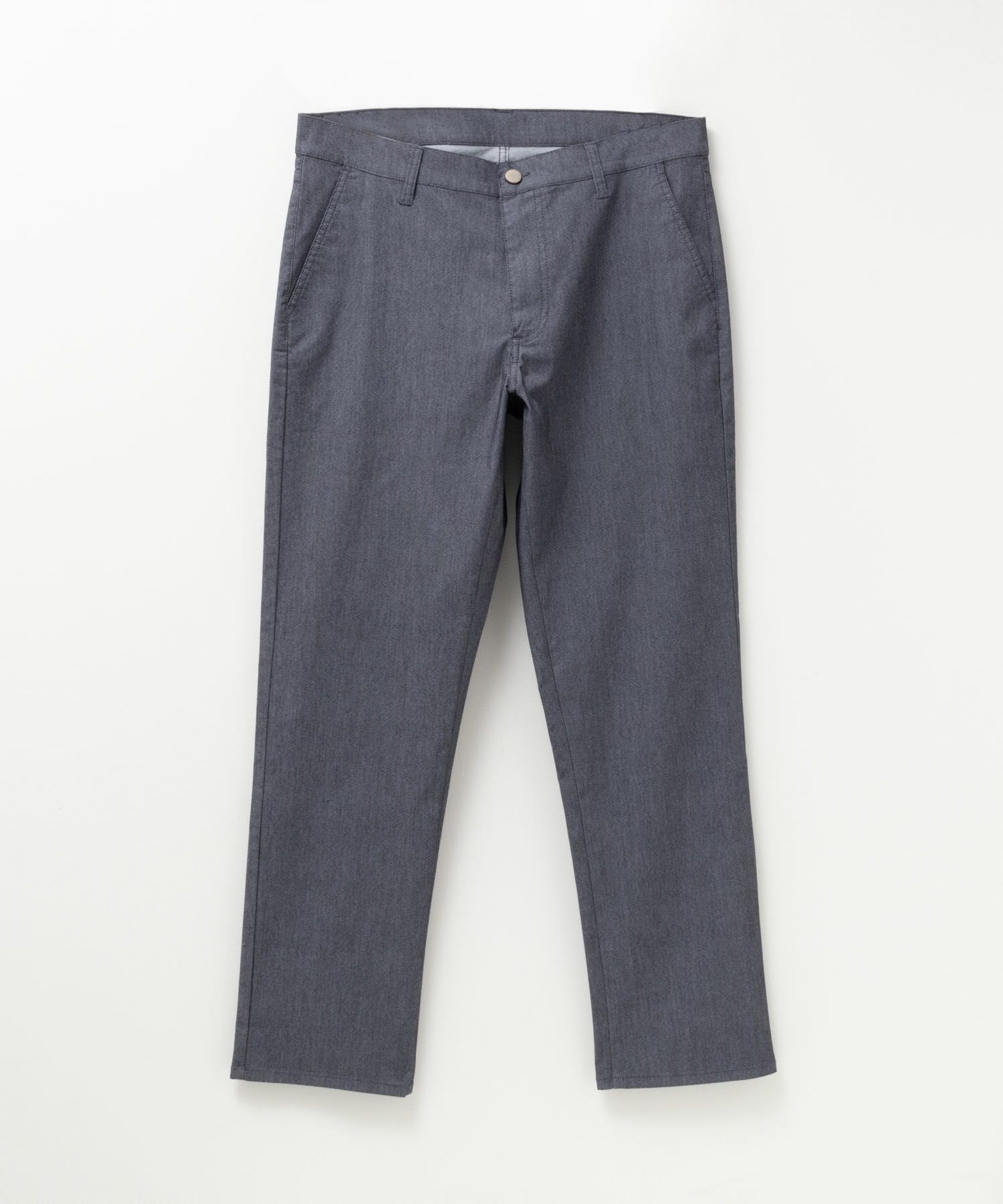 NAVY SARARI 裏メッシュドビーCOOLストレートパンツ メンズ