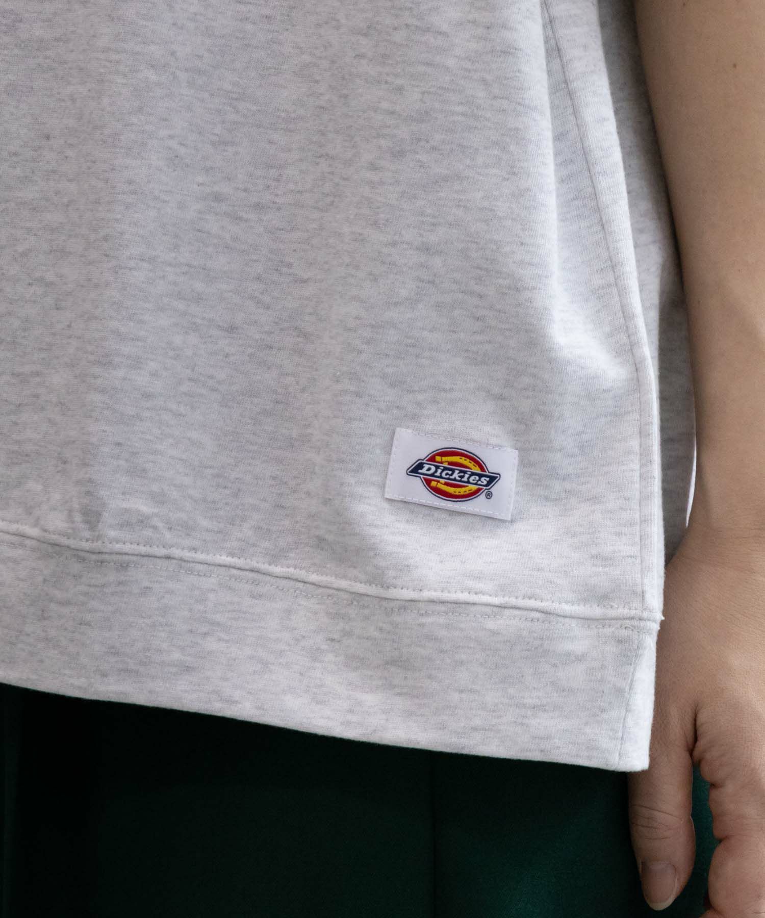 Dickies  切替えルーズシルエットTシャツ レディース メール便 対応商品商品画像-10