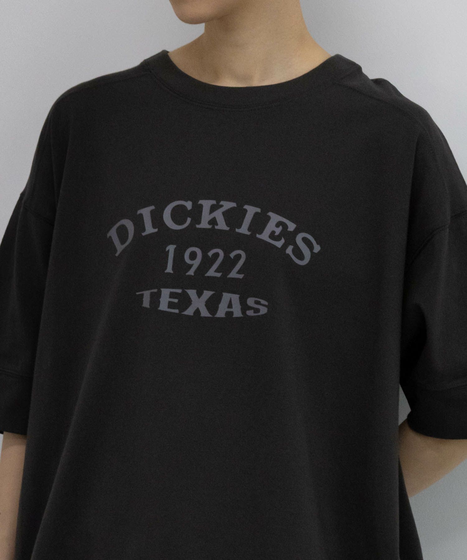 Dickies  切替えルーズシルエットTシャツ レディース メール便 対応商品商品画像-14