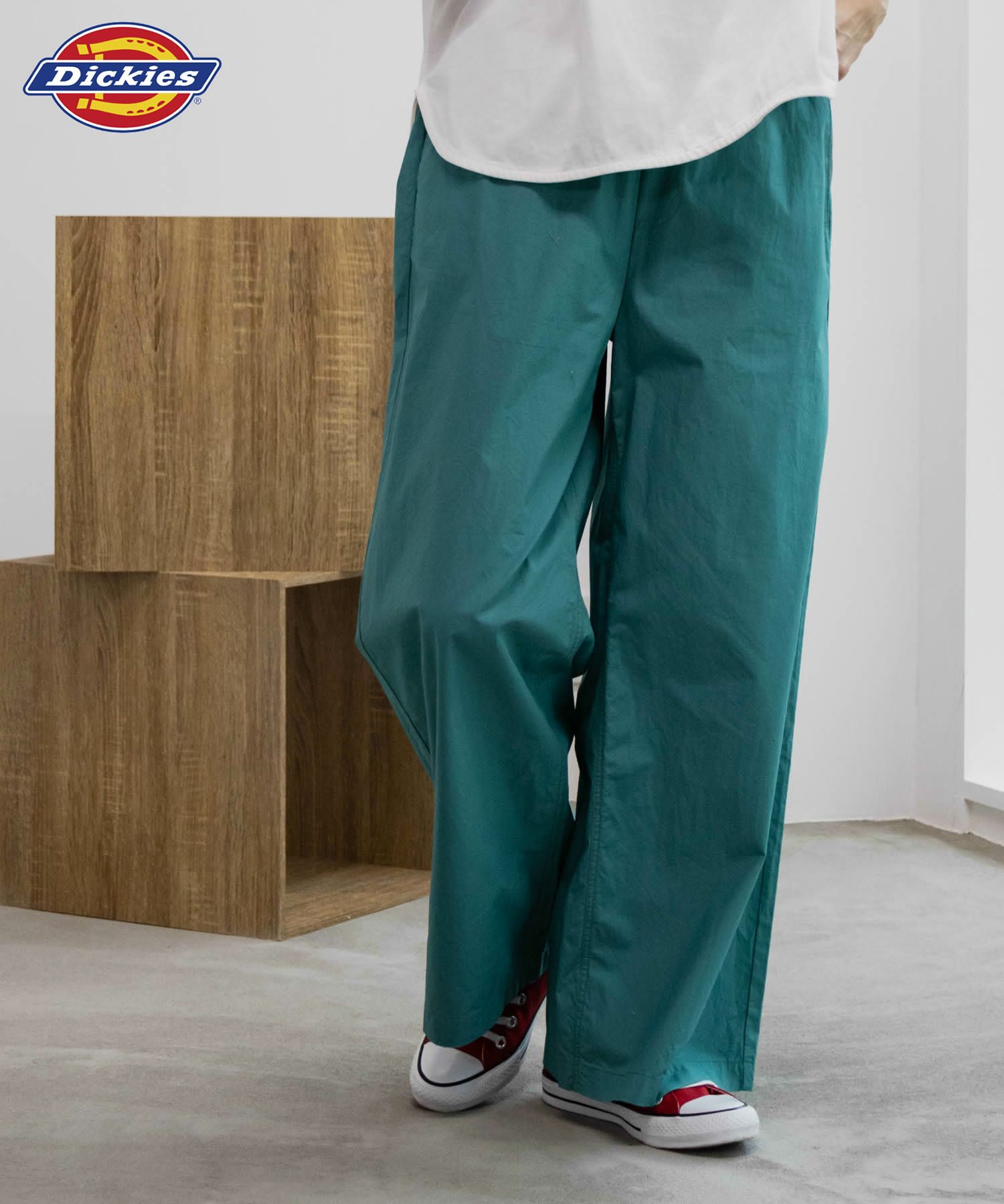 Dickies  コットンダンプワイドパンツ レディース商品サムネイル-1
