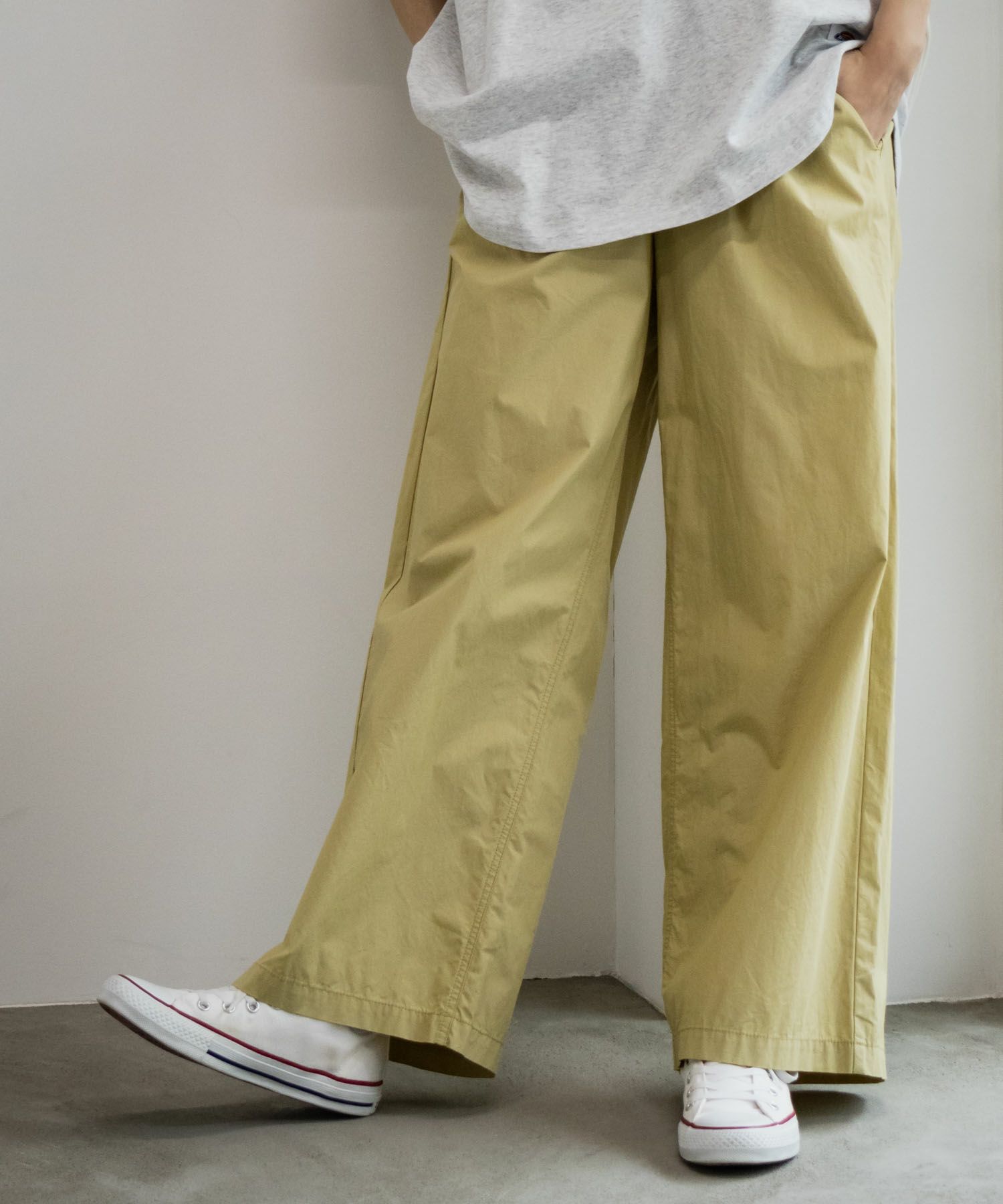 Dickies  コットンダンプワイドパンツ レディース商品画像-4