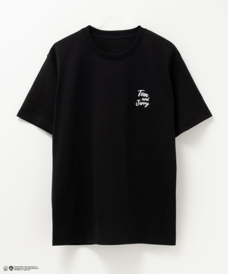 Tom and Jerry バックプリントロゴ刺繍Tシャツ メンズ メール便 対応商品商品画像-11