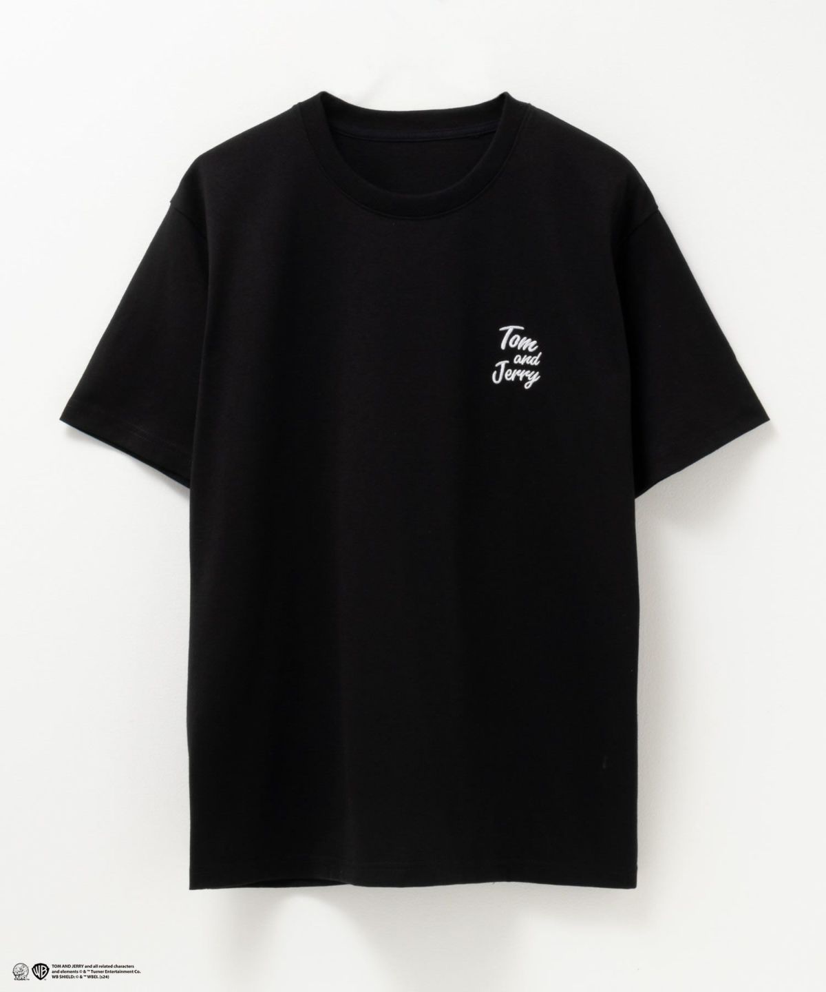 Tom and Jerry バックプリントロゴ刺繍Tシャツ メンズ ネコポス 対応商品