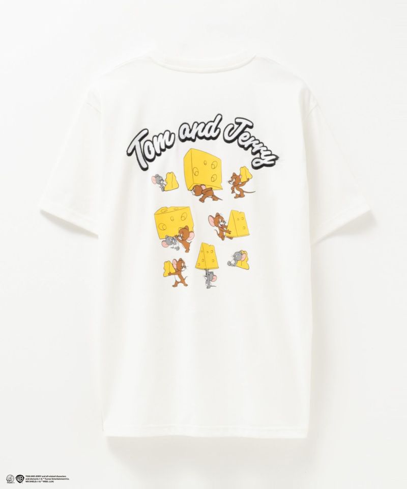 Tom and Jerry バックプリントロゴ刺繍Tシャツ メンズ メール便 対応商品商品画像-12