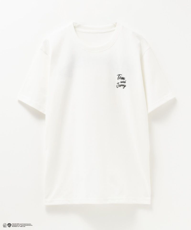 Tom and Jerry バックプリントロゴ刺繍Tシャツ メンズ メール便 対応商品商品画像-13