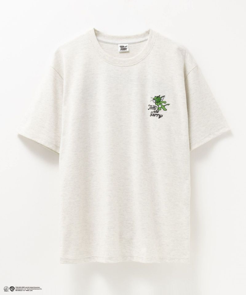 Tom and Jerry バックプリントロゴ刺繍Tシャツ メンズ メール便 対応商品商品画像-15