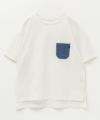 C17  デニムポケットTシャツ レディース メール便 対応商品商品サムネイル-4