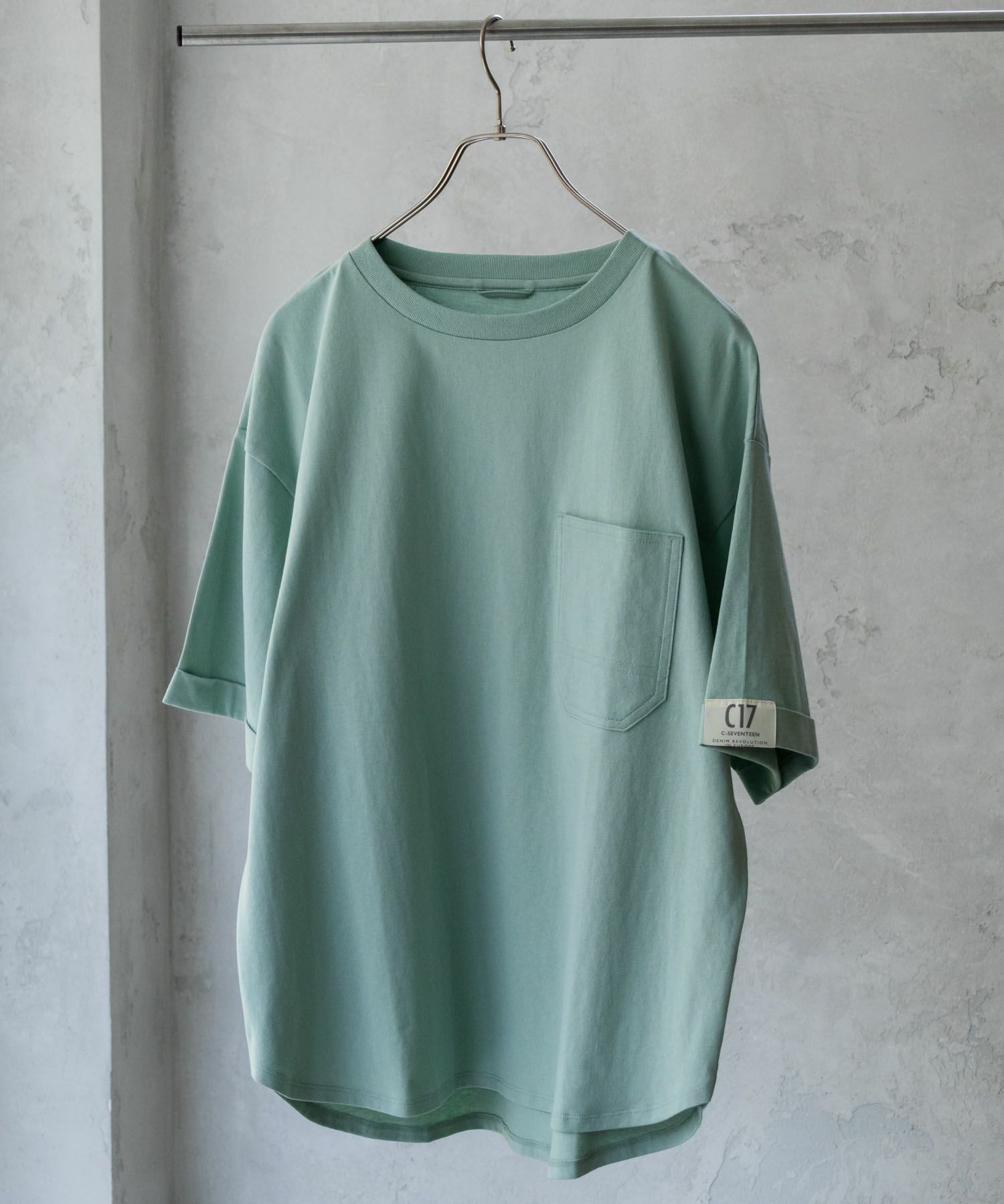 C17  ポケットTシャツ レディース メール便 対応商品商品画像-2
