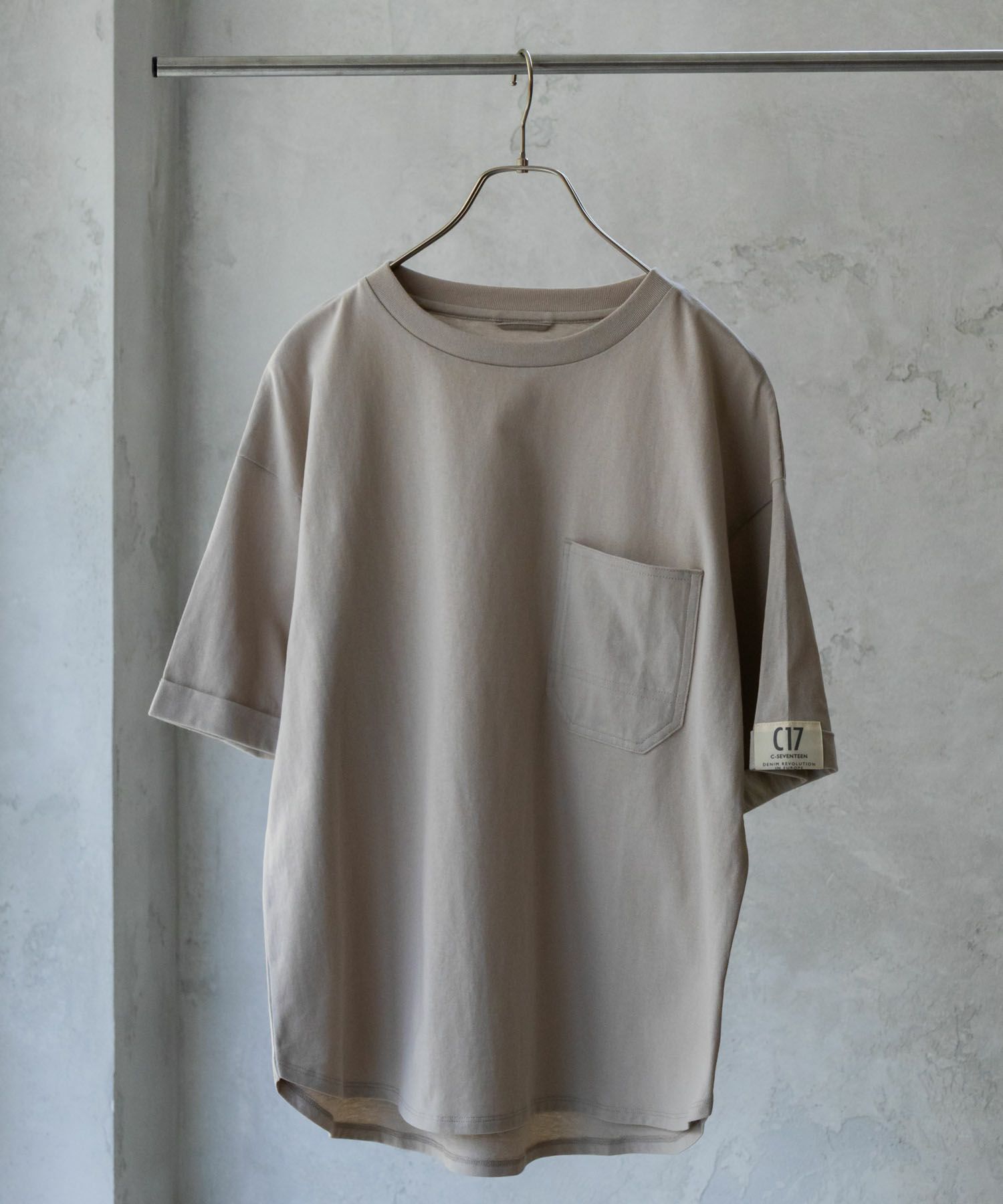 C17 ポケットTシャツ レディース メール便 対応商品商品画像-3