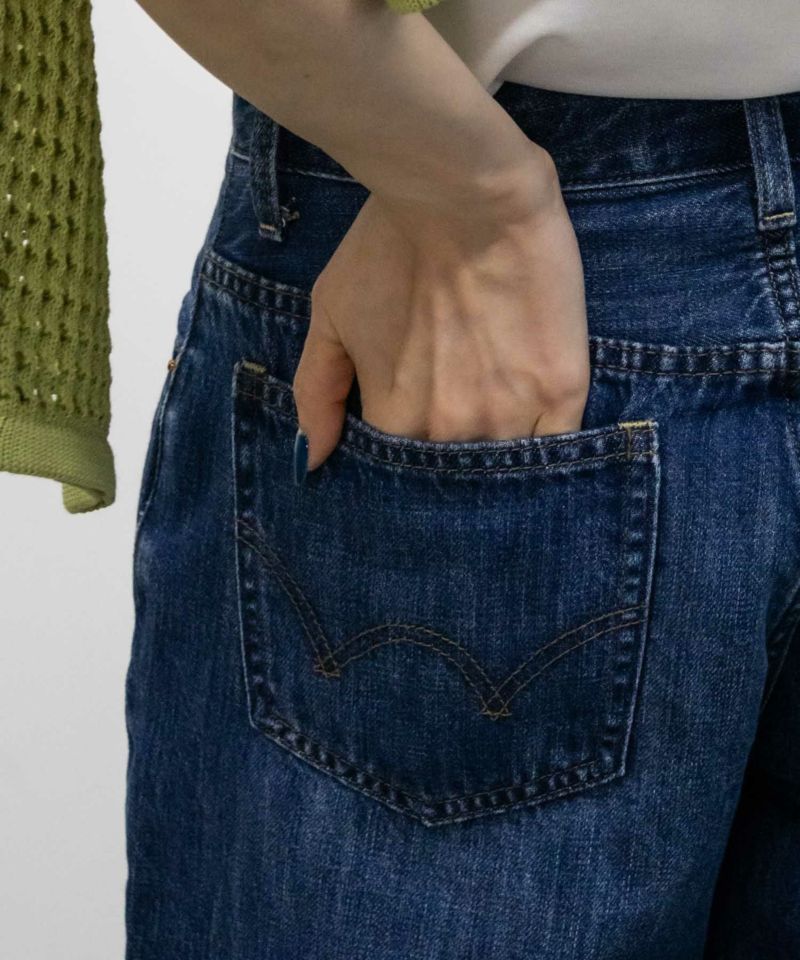 EDWIN  essentials ローウエストワイドパンツ レディース商品画像-6