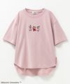 ムーミン谷のなかまたち リトルミイ刺繍Tシャツ キッズ ネコポス 対応商品