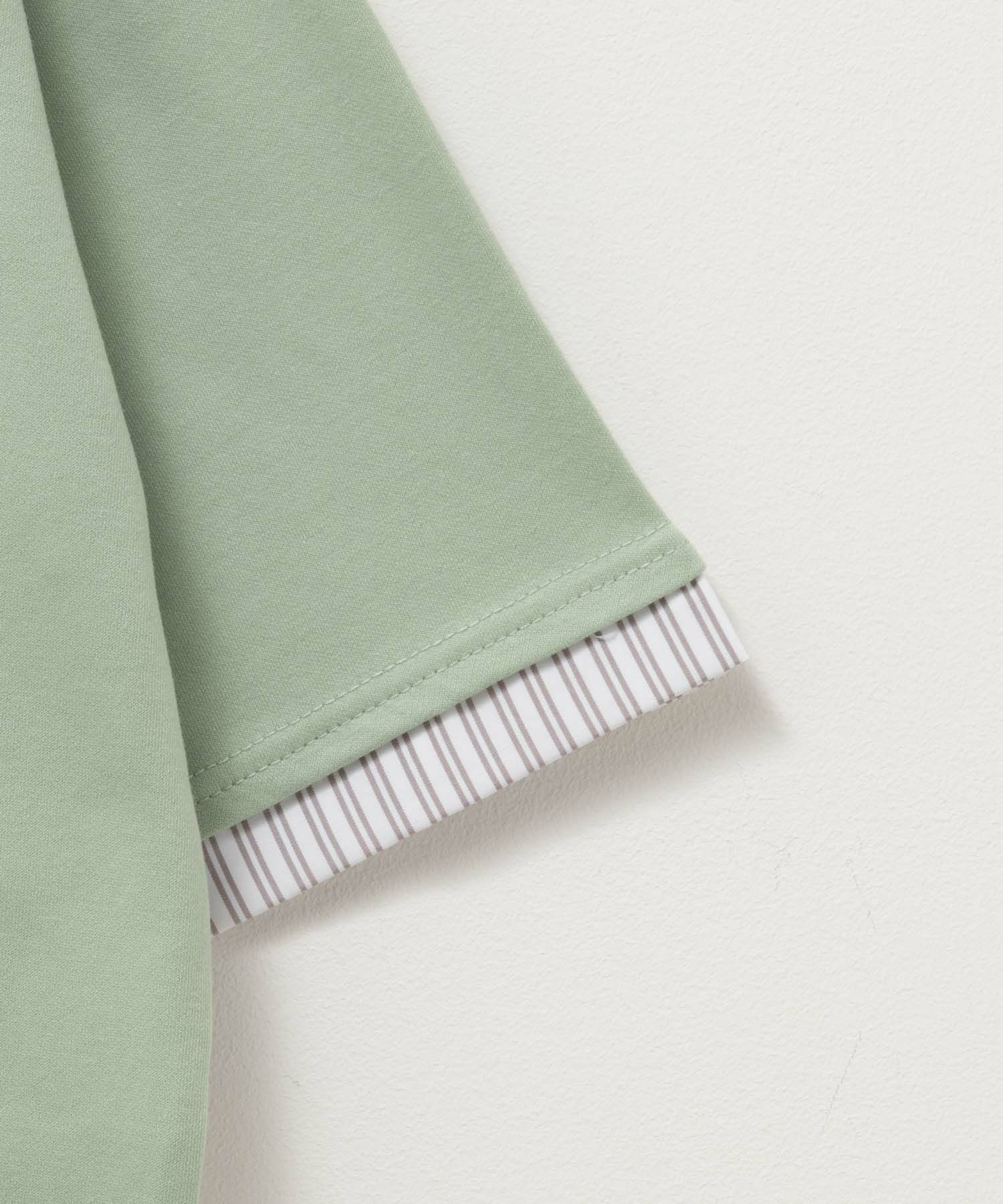 NAVY  ポンチ素材 布帛切替えプルオーバー キッズ メール便 対応商品商品画像-8