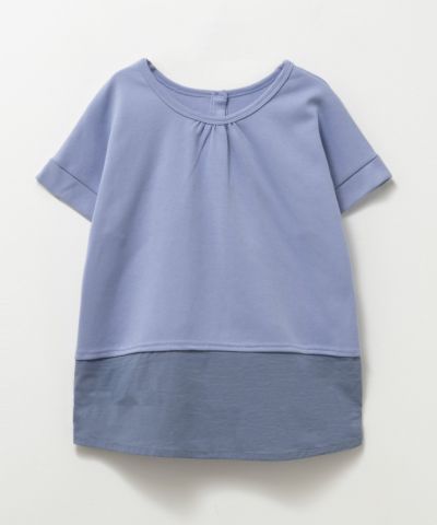 NAVY  ポンチ素材 2WAYチュニック キッズ ネコポス 対応商品