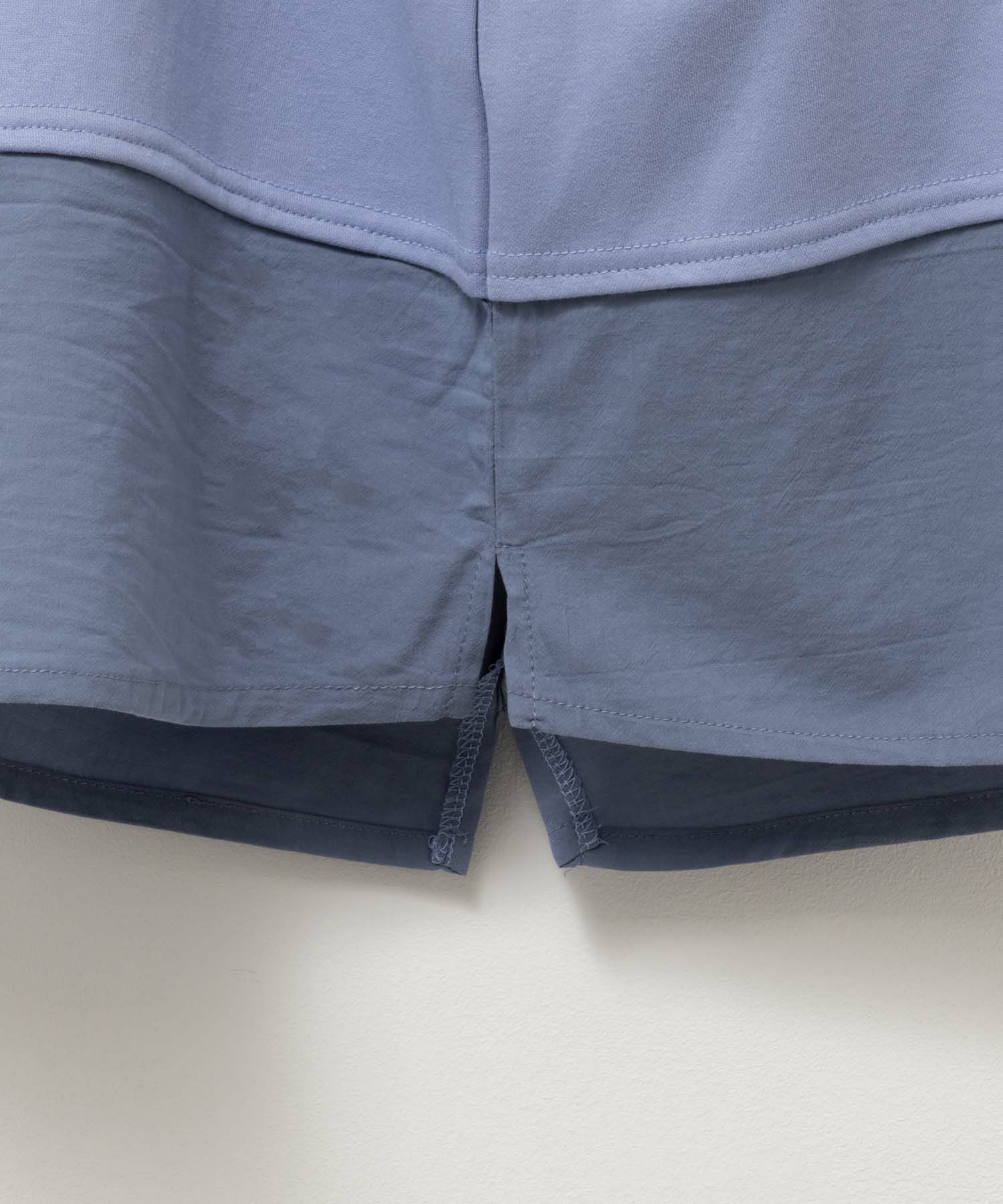 NAVY ポンチ素材 2WAYチュニック キッズ ネコポス 対応商品