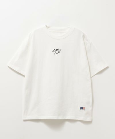 NAVY USコットン 刺繍Tシャツ キッズ ネコポス 対応商品