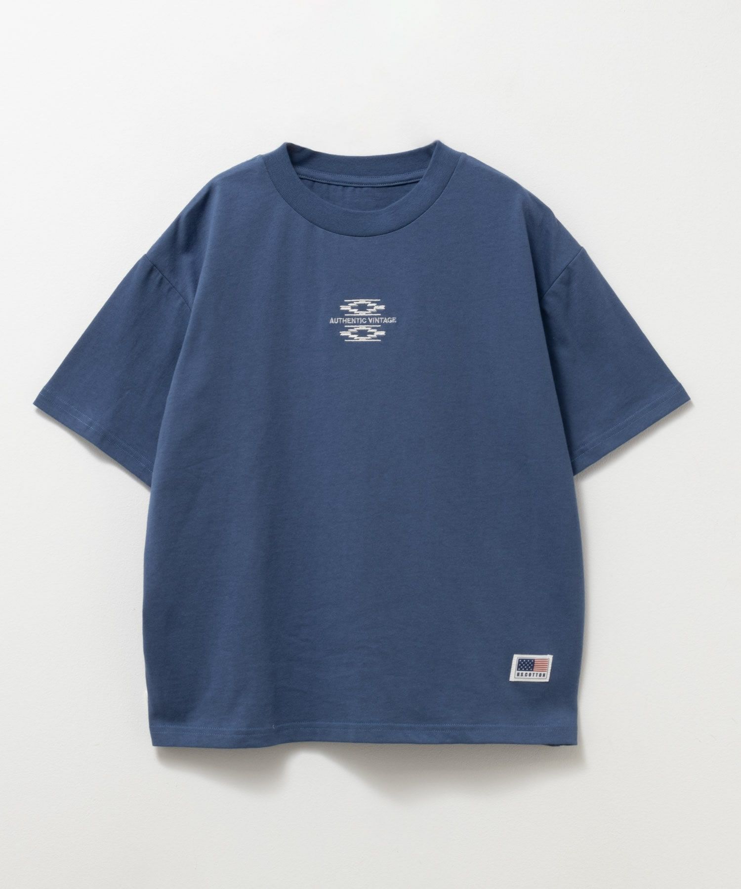 NAVY USコットン 刺繍Tシャツ キッズ ネコポス 対応商品