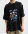 RED CAP GIRL スノーウォッシュ加工Tシャツ メンズ ネコポス 対応商品
