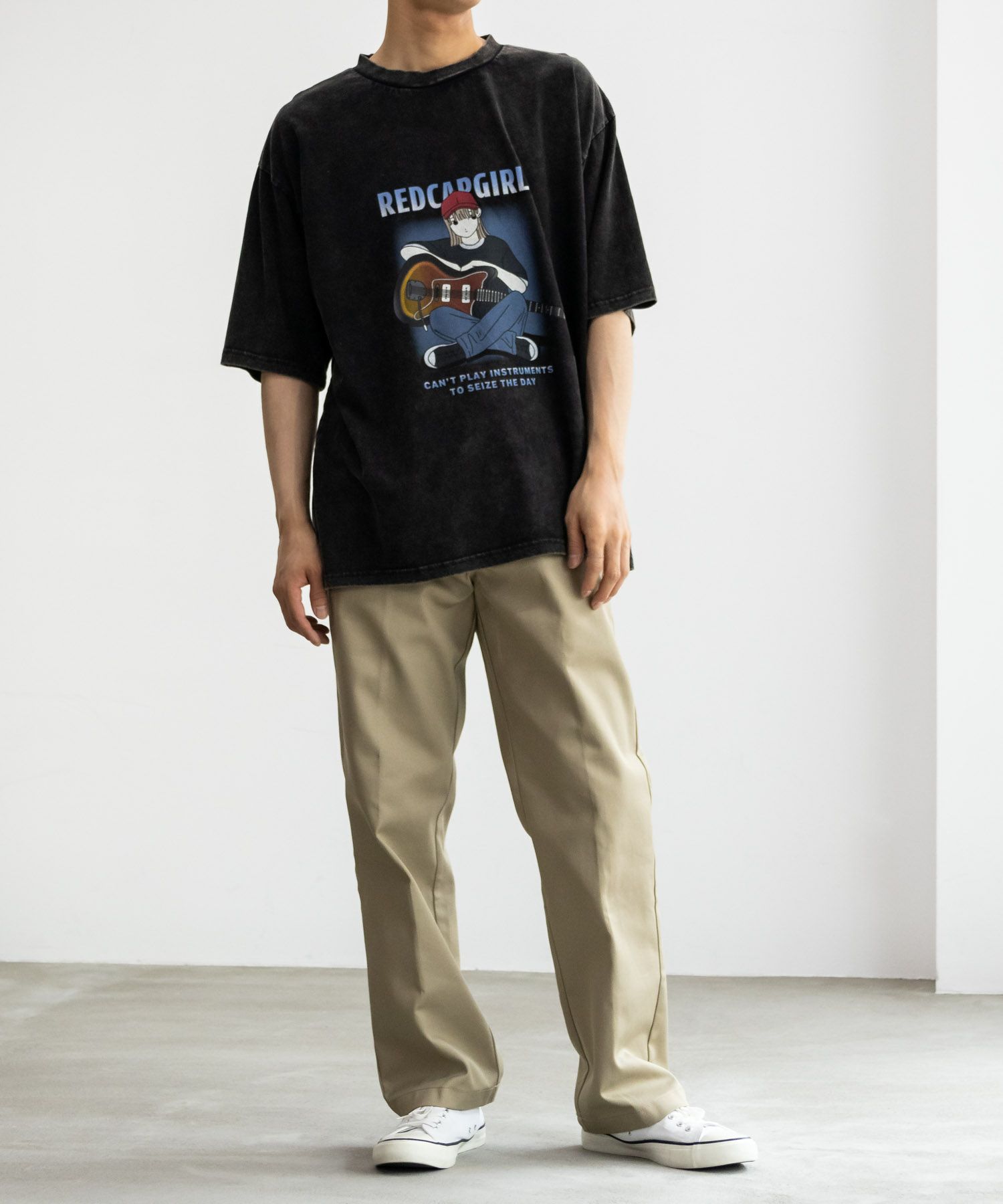 [期間限定価格]【オンラインストア限定】RED CAP GIRL  スノーウォッシュ加工Tシャツ メンズ メール便 対応商品商品画像-4