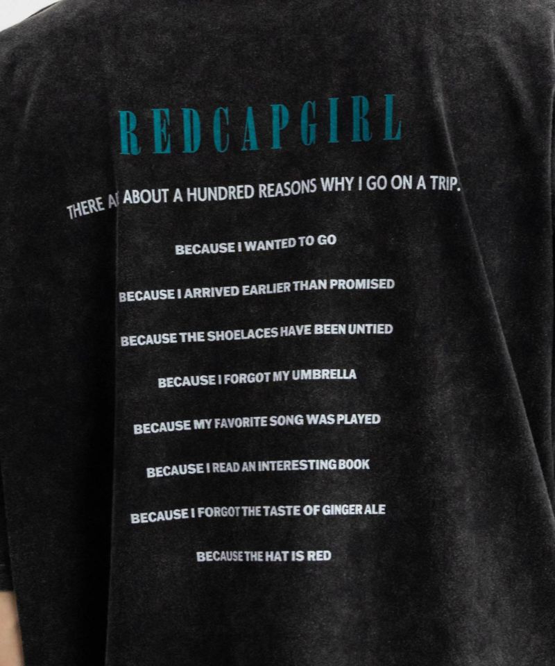 [期間限定価格]【オンラインストア限定】RED CAP GIRL  スノーウォッシュ加工Tシャツ メンズ メール便 対応商品商品画像-8