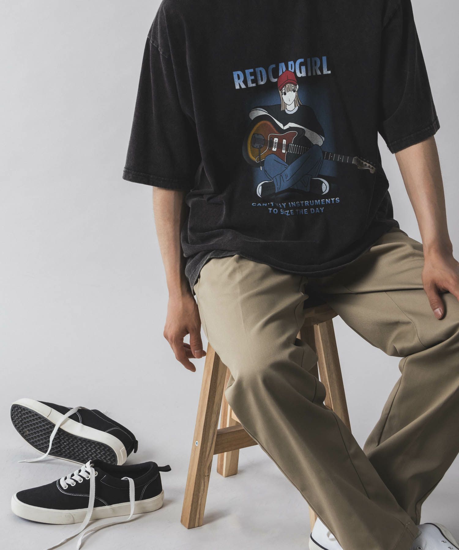 [期間限定価格]【オンラインストア限定】RED CAP GIRL  スノーウォッシュ加工Tシャツ メンズ メール便 対応商品商品画像-14
