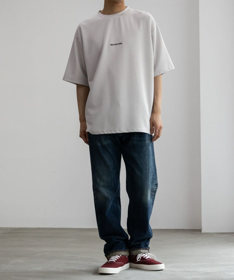 【オンラインストア限定】RED CAP GIRL  ポンチ素材 バックプリントTシャツ メンズ メール便 対応商品商品画像-6