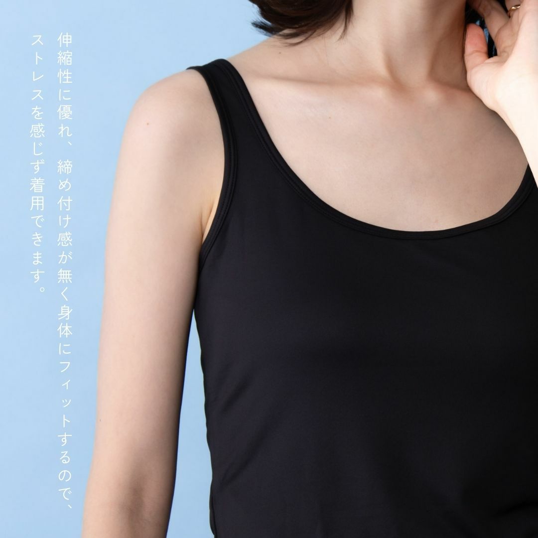 NAVY SARARI  タンクトップ レディース メール便 対応商品商品画像-8