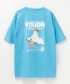 VISION STREET WEAR ゴーストスケータープリントTシャツ メンズ