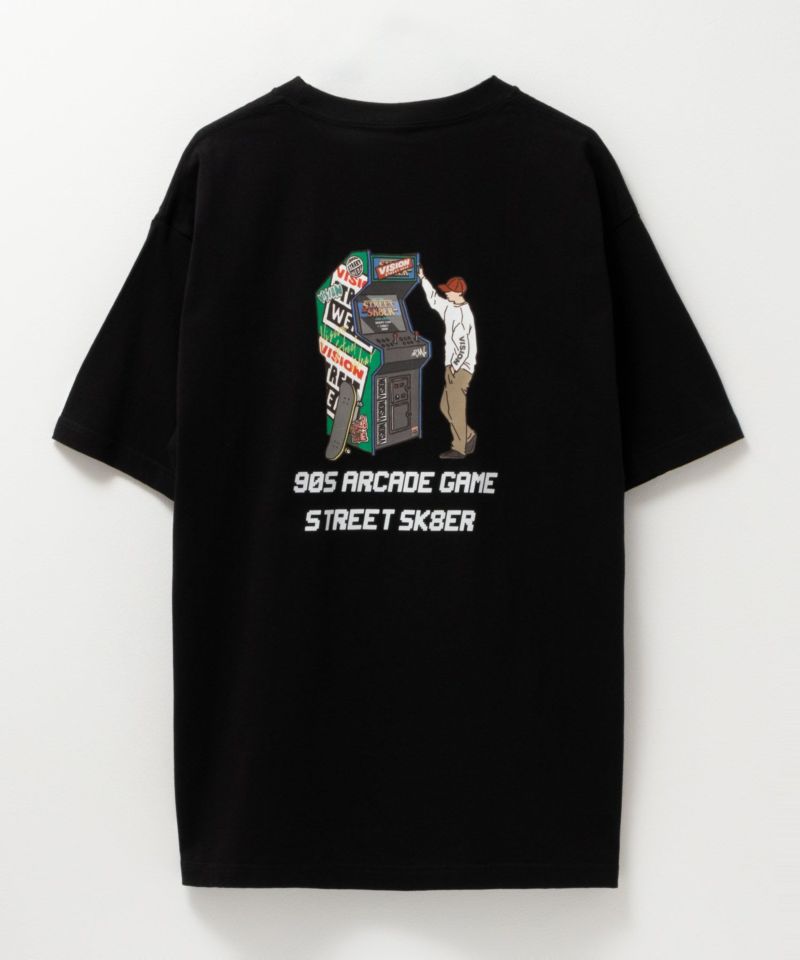 【オンラインストア限定】VISION STREET WEAR アーケードゲームプリントTシャツ メンズ メール便 対応商品商品画像-4