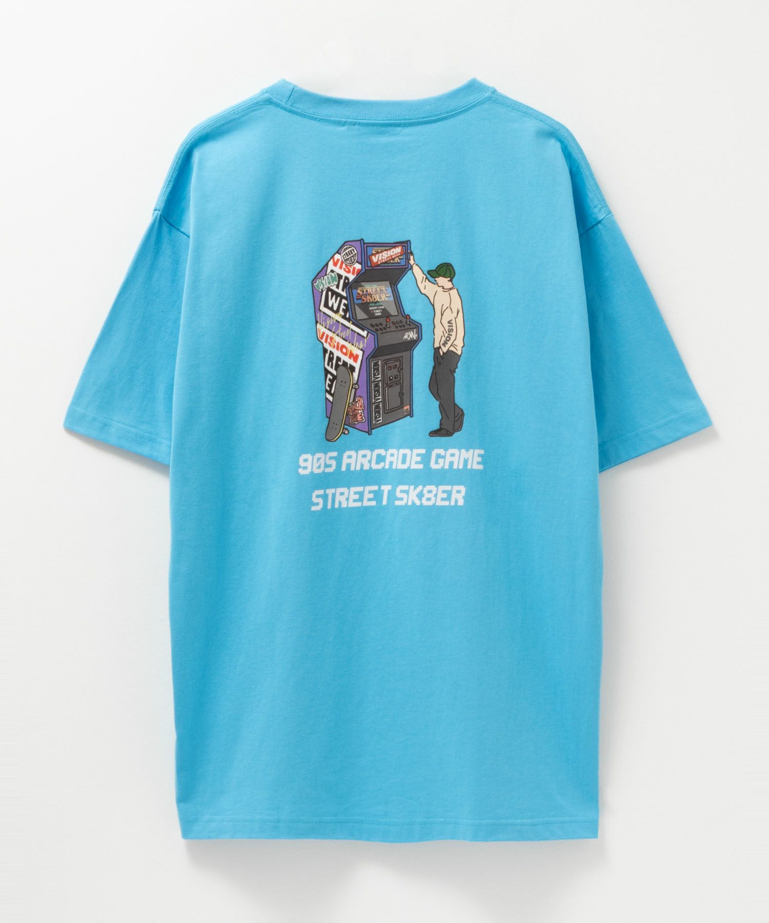 【オンラインストア限定】VISION STREET WEAR  アーケードゲームプリントTシャツ メンズ メール便 対応商品商品サムネイル-8