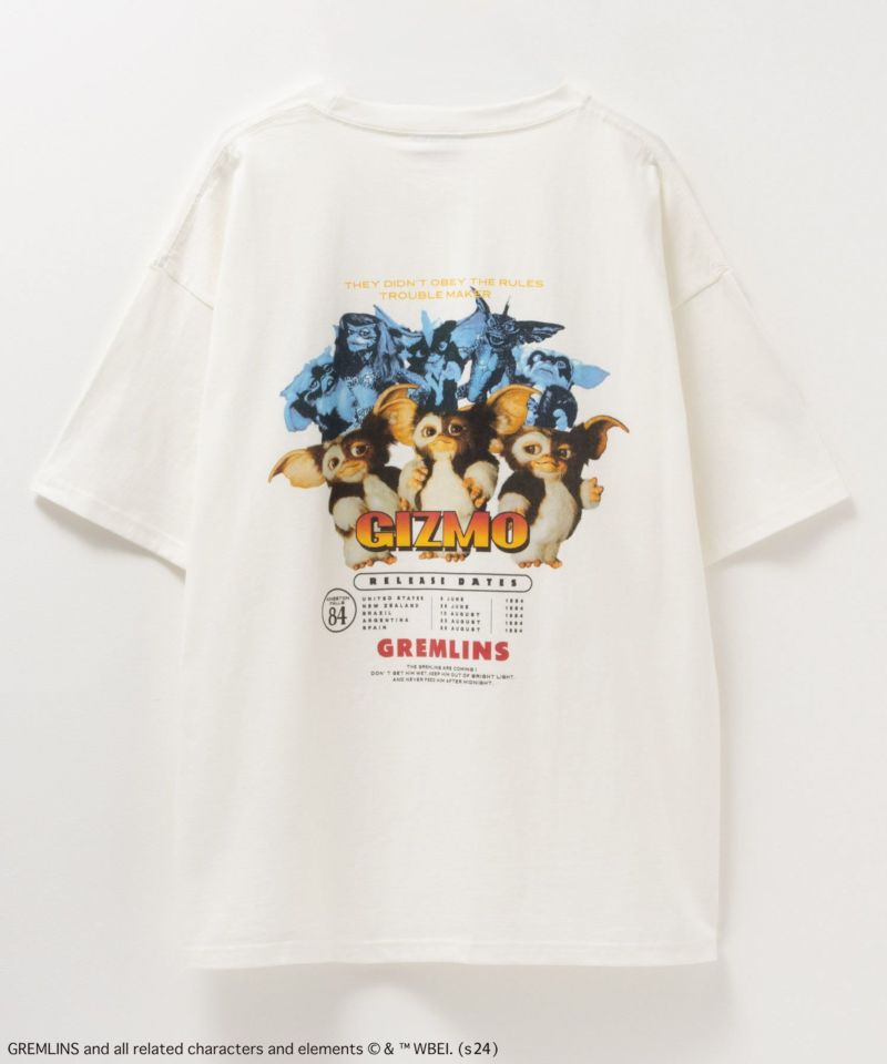 GREMLINS ツアーポスターTシャツ メンズ