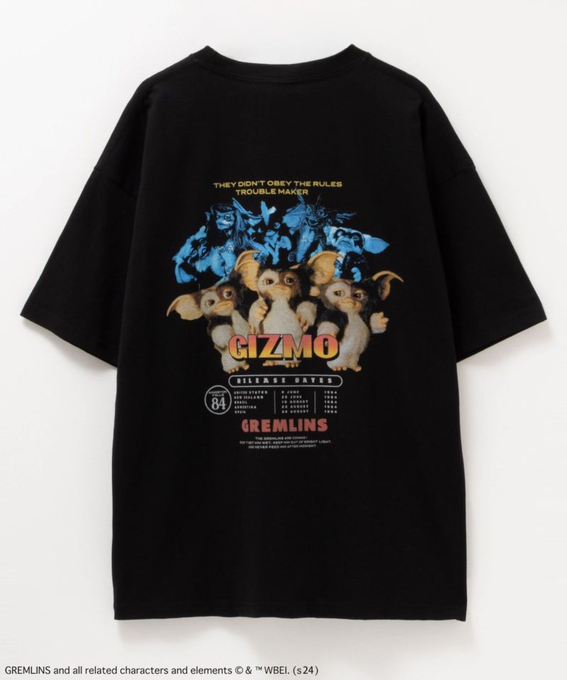 GREMLINS ツアーポスターTシャツ メンズ