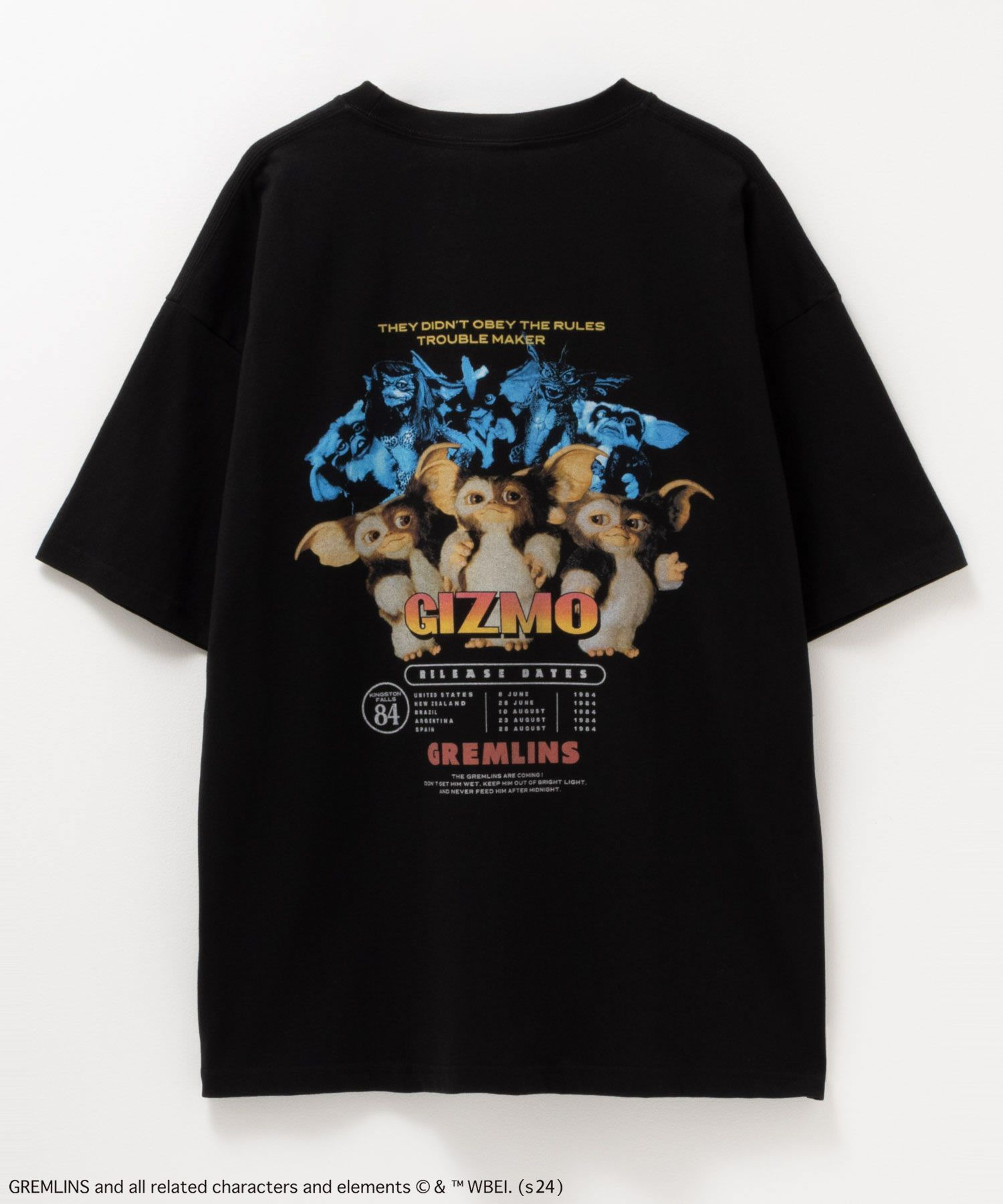 【オンラインストア限定】GREMLINS ツアーポスターTシャツ メンズ メール便 対応商品商品画像-5