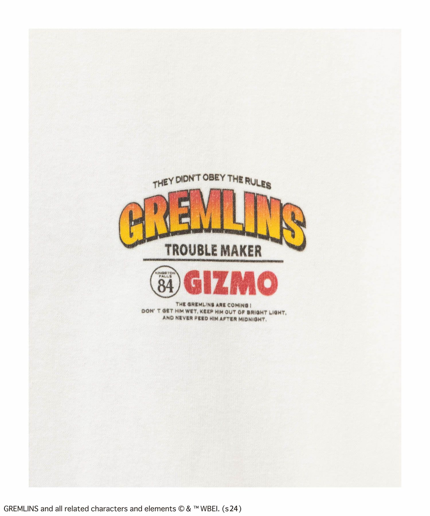 [期間限定価格]【オンラインストア限定】GREMLINS ツアーポスターTシャツ メンズ メール便 対応商品商品画像-12