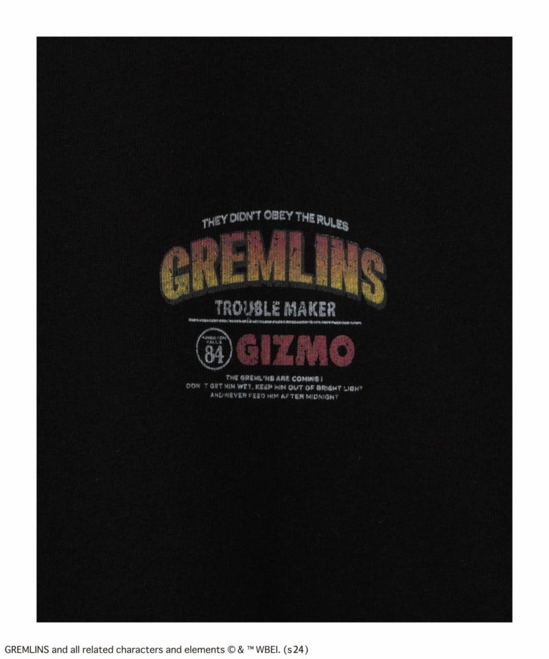 GREMLINS ツアーポスターTシャツ メンズ