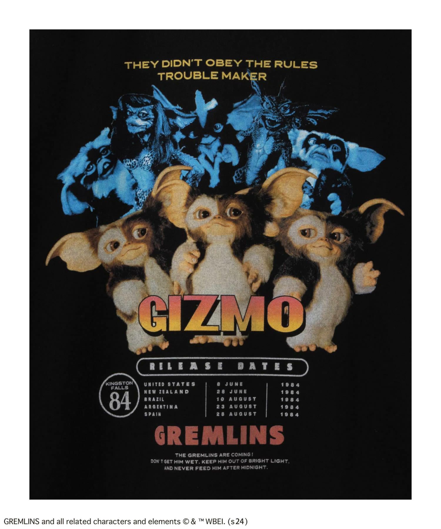 [期間限定価格]【オンラインストア限定】GREMLINS ツアーポスターTシャツ メンズ メール便 対応商品商品画像-15