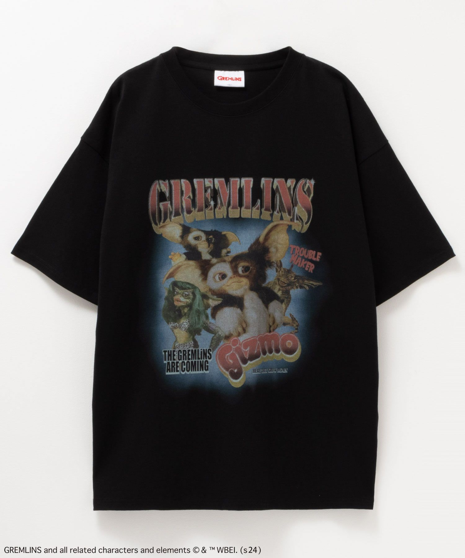 GREMLINS ツアーポスターTシャツ メンズ