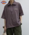 Dickies ハーフジップTシャツ レディース ネコポス 対応商品