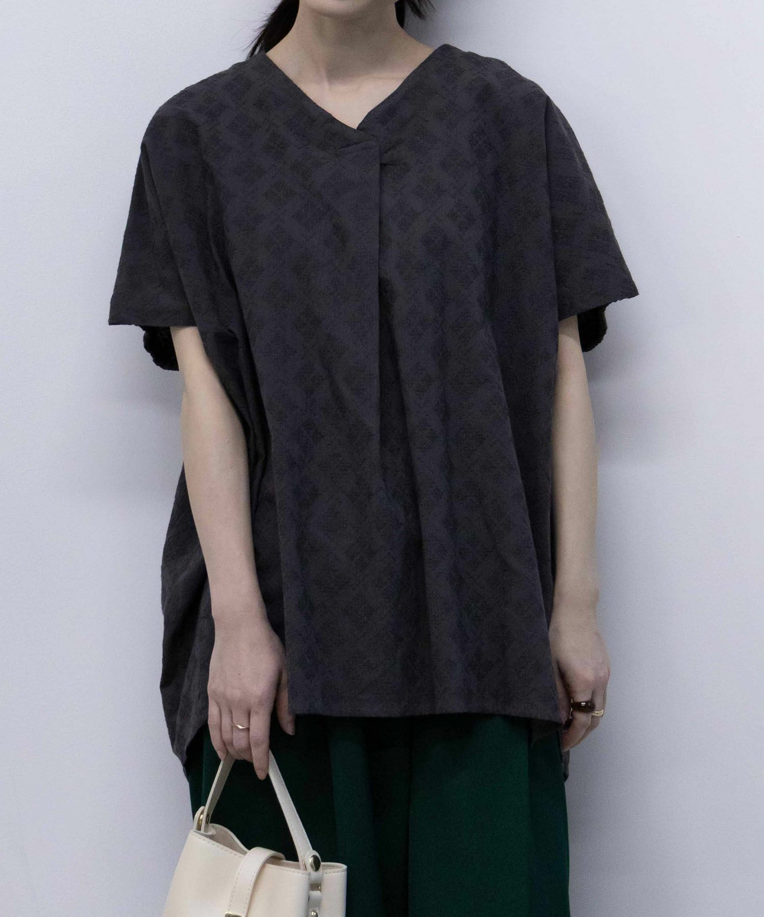 Howdy Marie  インドファブリック 刺繍ブラウス レディース商品画像-2