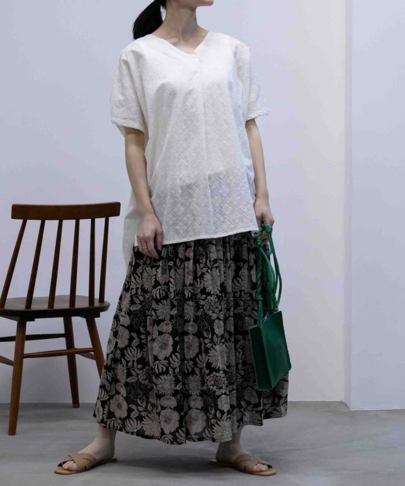 Howdy Marie  インドファブリック 刺繍ブラウス レディース商品画像-4