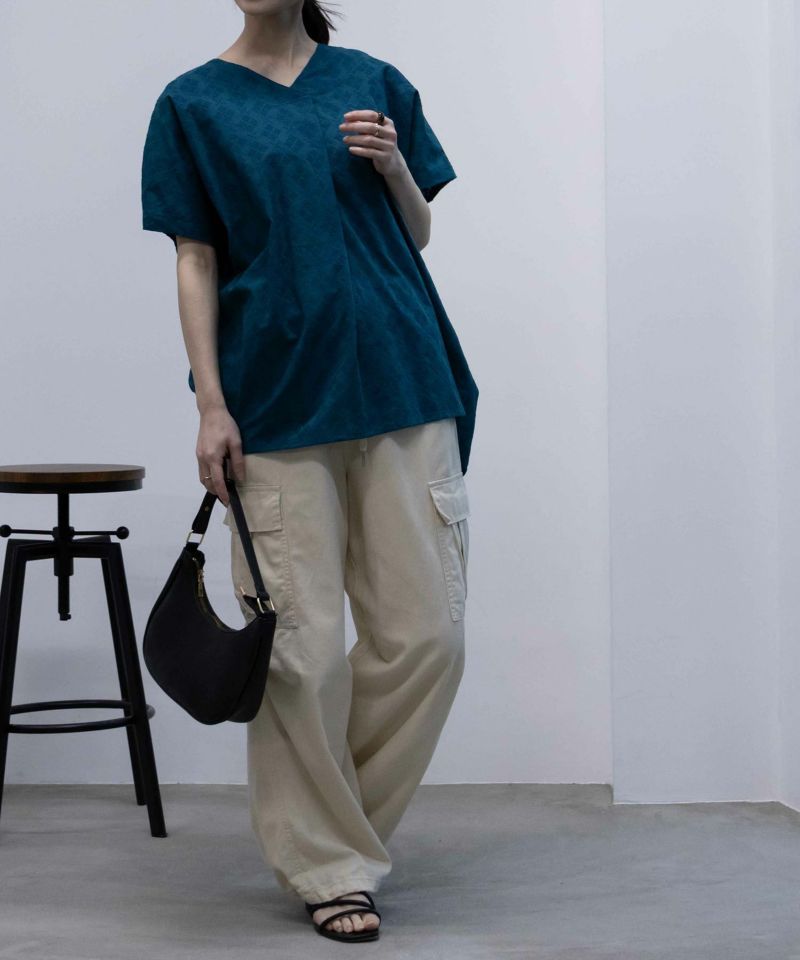 Howdy Marie  インドファブリック 刺繍ブラウス レディース商品画像-6