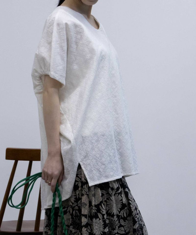 Howdy Marie  インドファブリック 刺繍ブラウス レディース商品画像-7